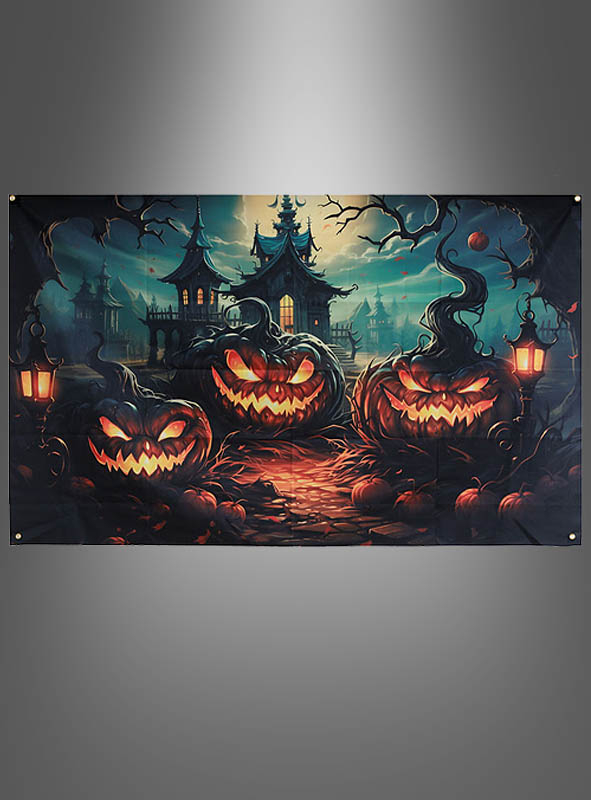 Halloween Wall Mural pumpkins
