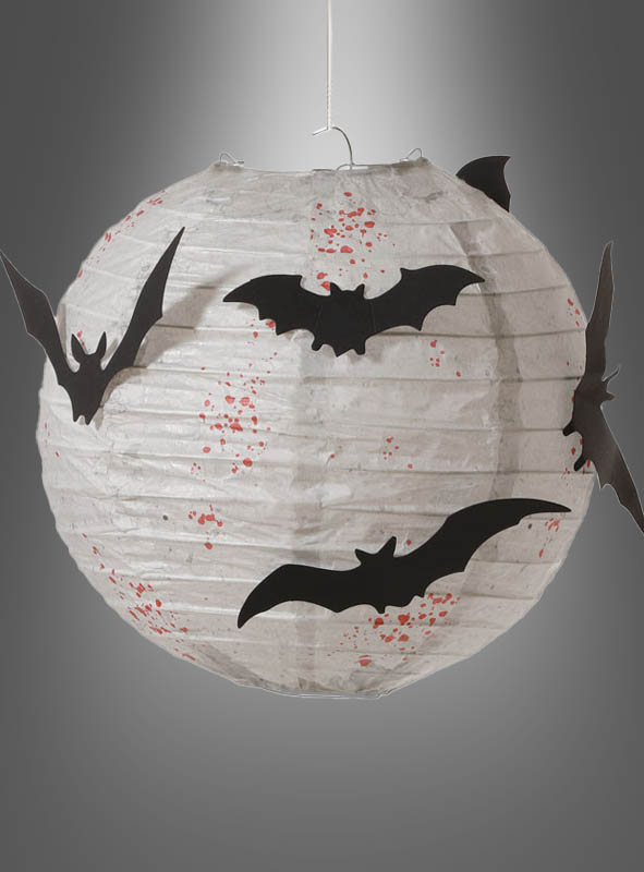 Halloween Lampion Fledermäuse 20cm