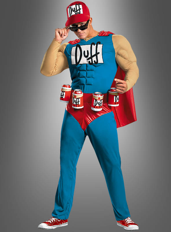 Simpsons Duffman Costume Kostumpalast De