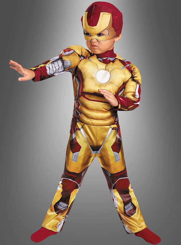 Iron Man 3 Children Costume Gold Kostumpalast De