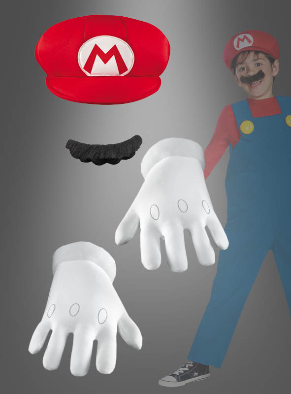 Super Mario Zubehör Set für Kinder