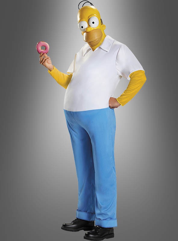 Homer Costume The Simpsons Deluxe.