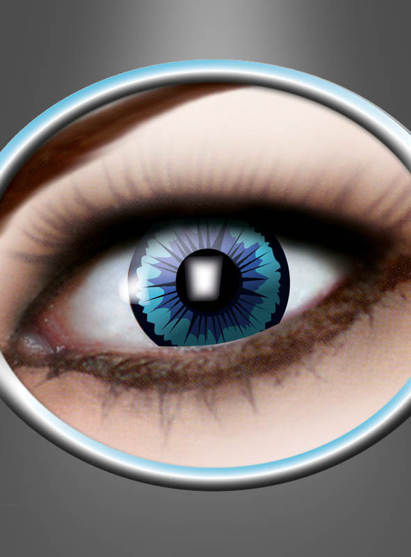 Monthly Blue Angel Contact Lenses