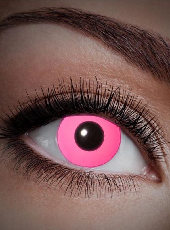 3-Monatslinsen UV Flash Pink