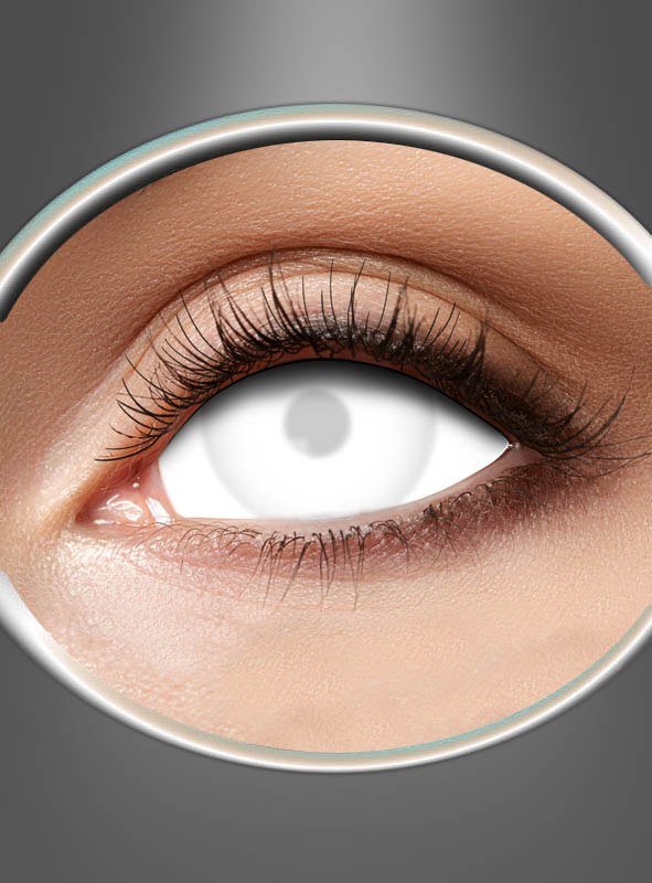 Mini Sclera Blind White Contact Lenses