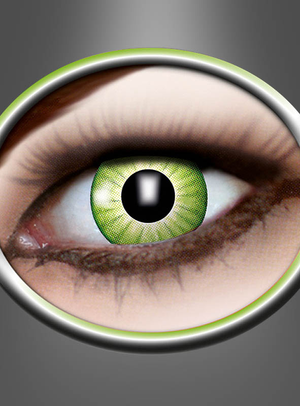 Weekly Contact Lenses Electro Green