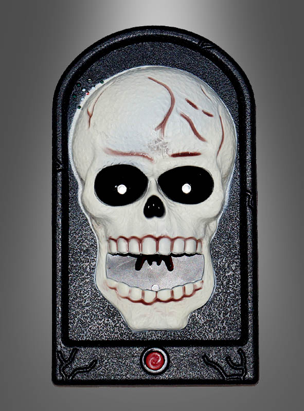 Türklingel Skelett Totenschädel Halloween