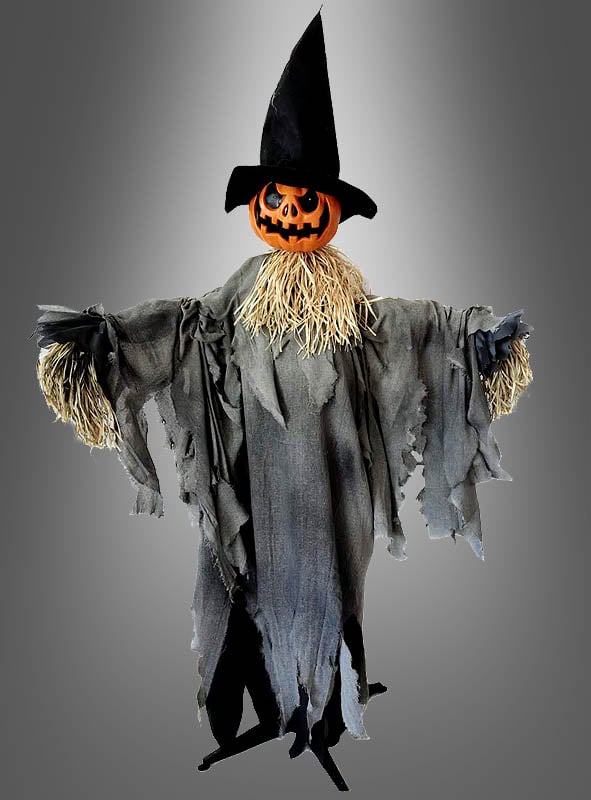 Pumpkin Scarecrow 190 cm animated