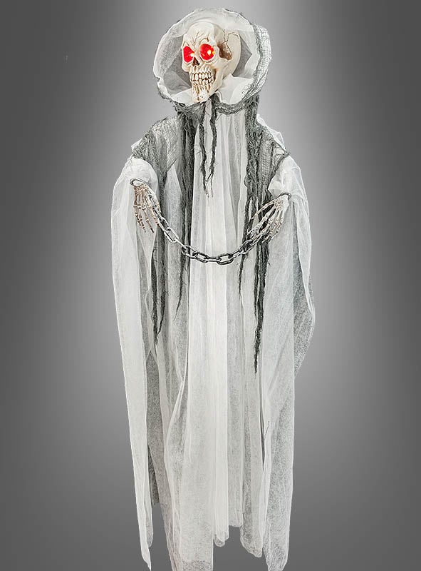 Halloween Geist mit leuchtenden Augen 130cm
