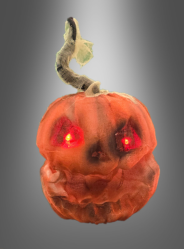 Laughing Pumpkin Head with LED 23cm