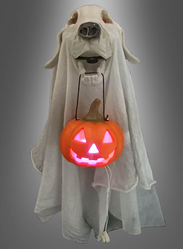 Geisterhund 55cm mit LED