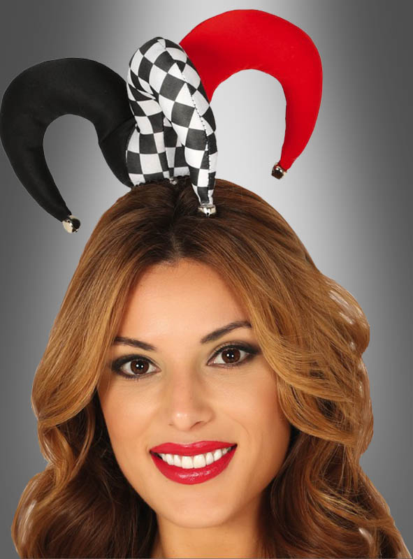 Jester clown headdress