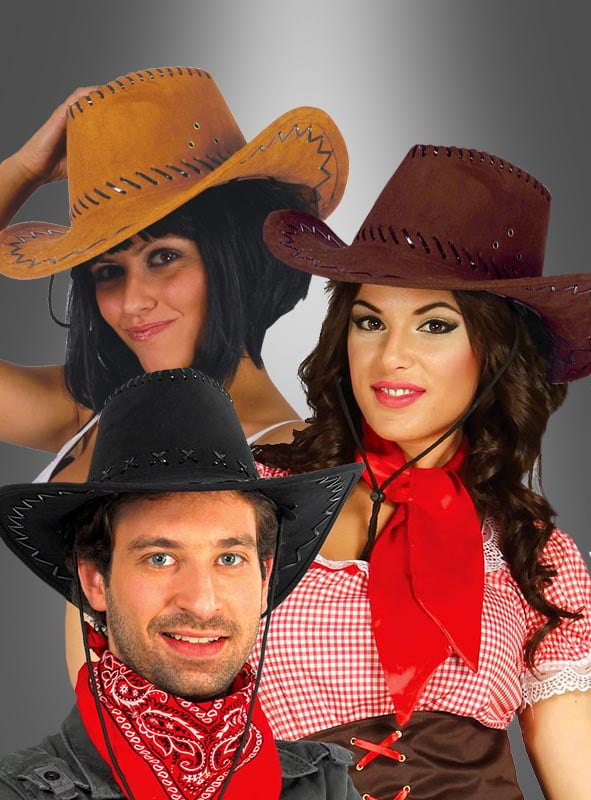 Cowboyhut mit Sheriffstern Kostüm Accessoires 