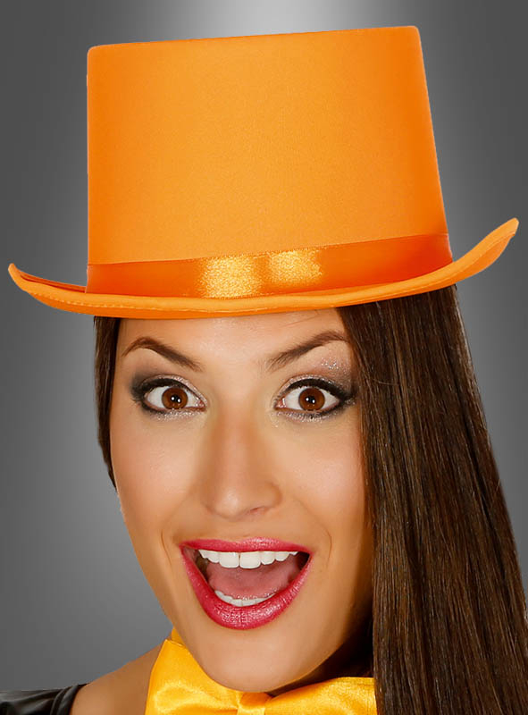 Orange sales top hat
