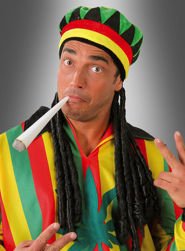 jamaican hat with dreads