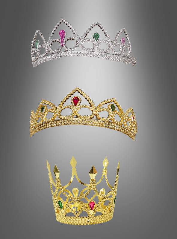 Königliche Kinderkrone mit Edelsteinen Goldene Krone Edle Königskrone für Kinder 