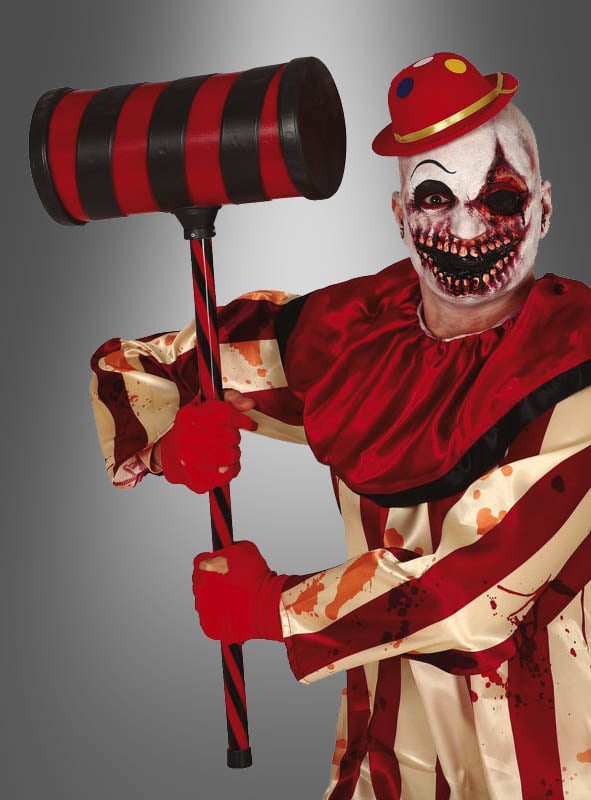 Gigantischer Clown Hammer 80cm Übergröße