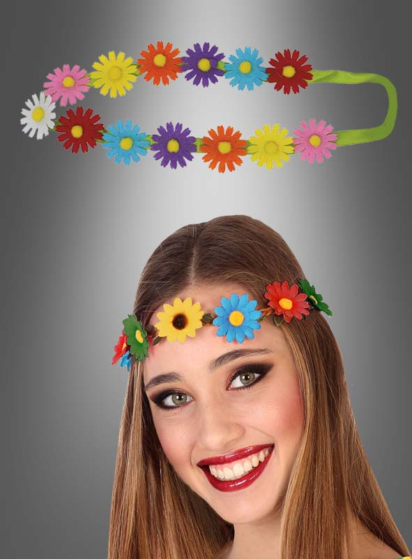 Stirnband mit Blumen