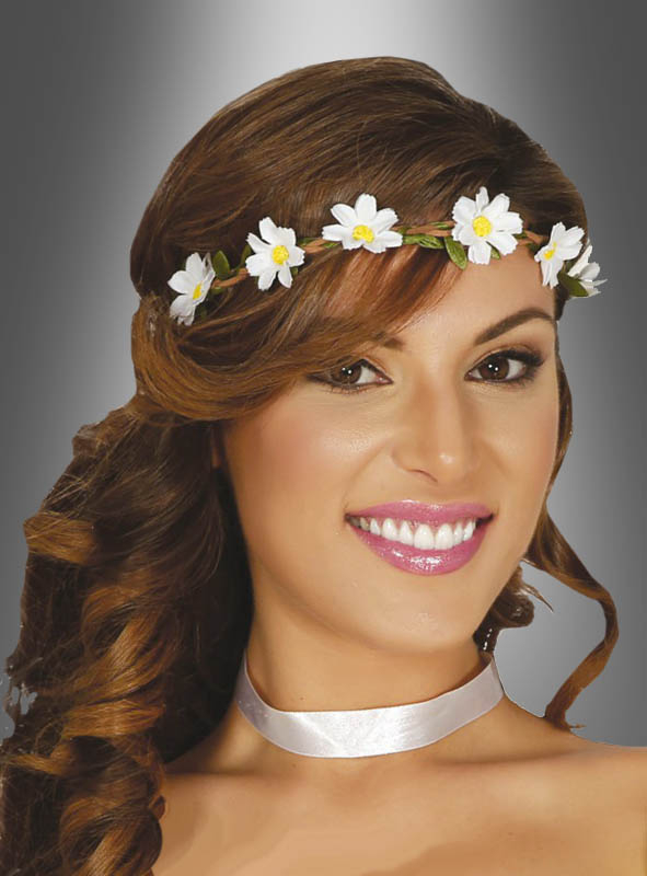 Zauberhaftes Blumen Haarband Gänseblümchen