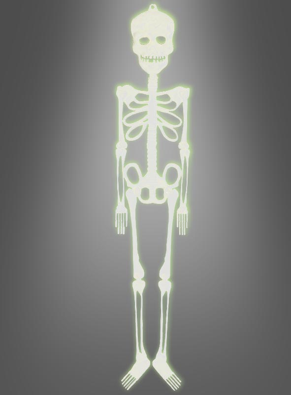 Halloween Skeleton glowing 75 cm
