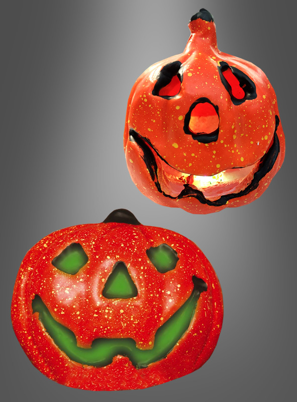 Pumpkin with LED Halloween Decoration by » Kostümpalast