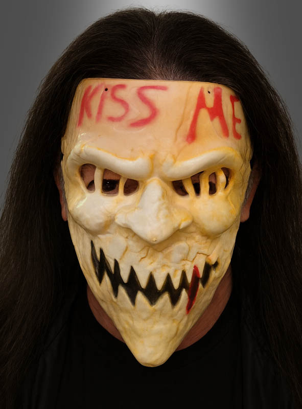 Halloween Horror Mask "Kiss Me" Adult