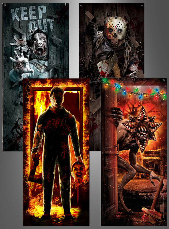 Halloween Door Decoration 180x80cm