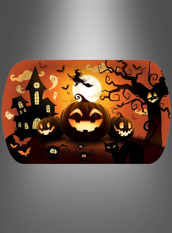 Pumpkin Tray Halloween 39x25cm