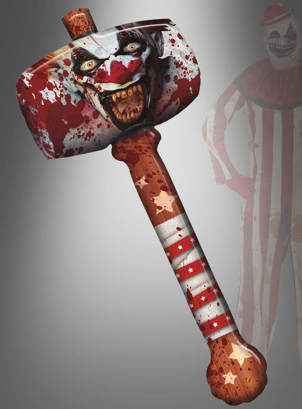 Giant inflatable Clown Hammer 90cm