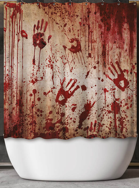 Bloody Shower Curtain 200x180cm Halloween