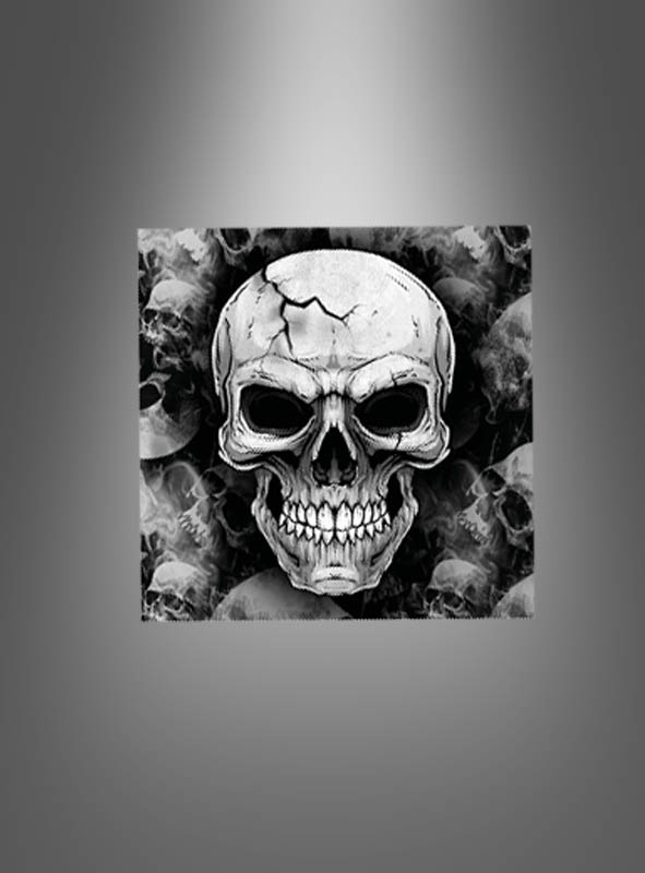 12 pcs Halloween skull napkins 33 cm x 33 cm