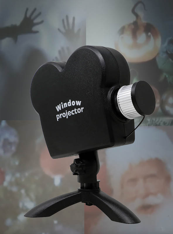 Window Projector for Halloween & Christmas