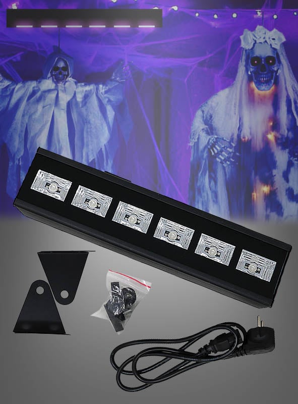 UV Black Light Lamp with 6 LEDs