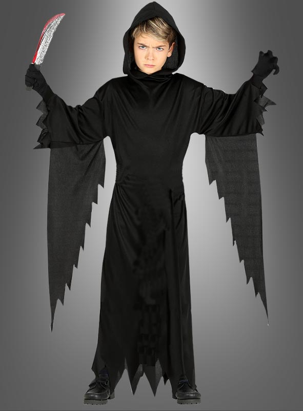 Black Hooded Tunic for Children