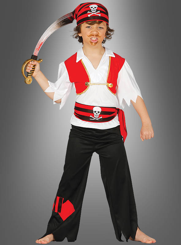 Pirate William Children Costume