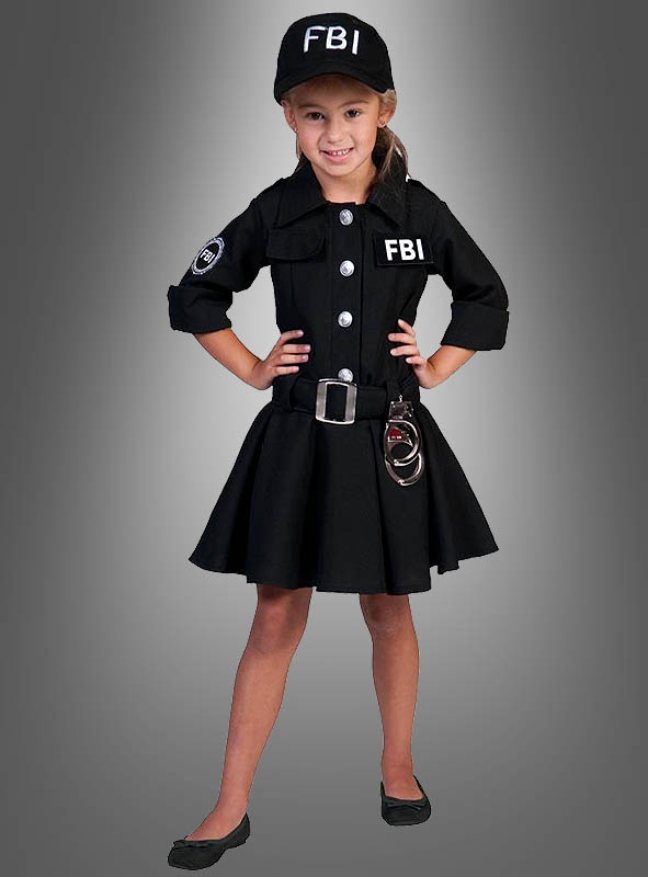 FBI Uniform Dress for Girls