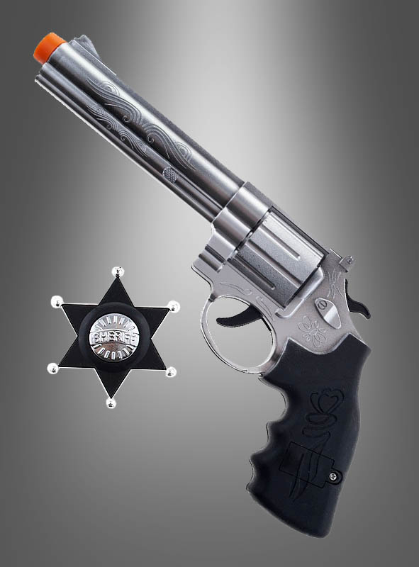 Pistol with Sheriff Badge