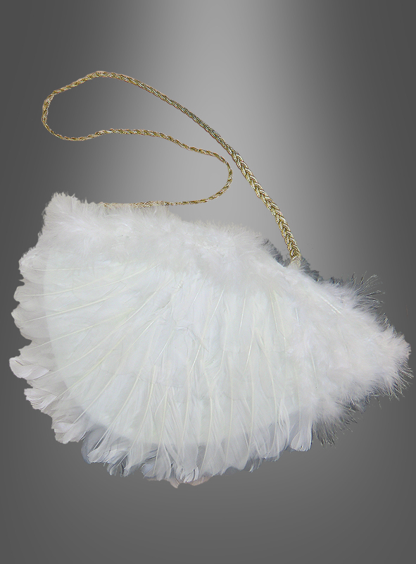 Purse with Feathers Angel