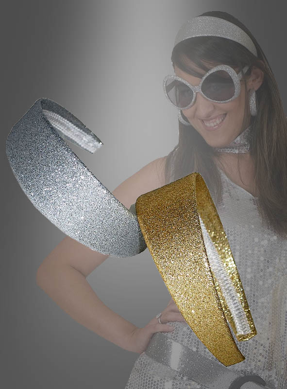 Disco Glitter Hair Circlet