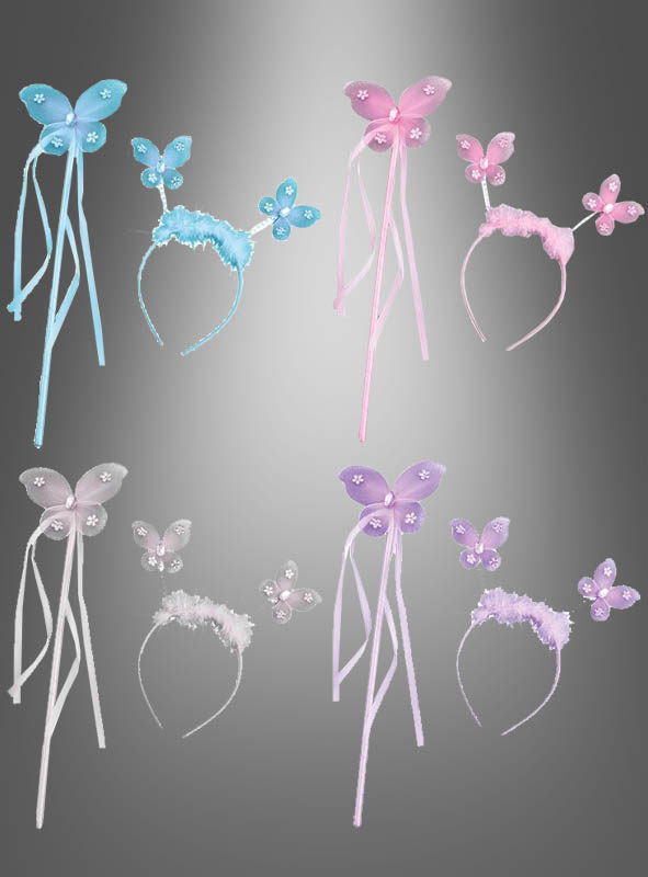 Butterfly headband and wand