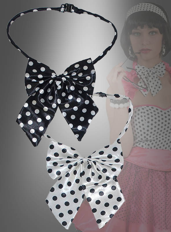Lady Bowtie Polka Dot 50s