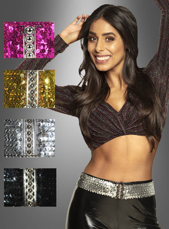 Waist Pailetten Belt Kostumpalast