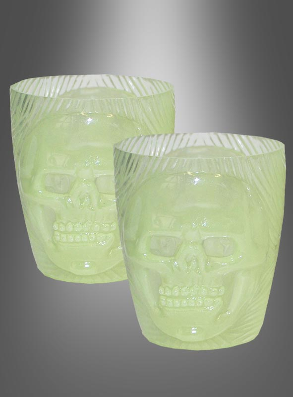 LED Becher Schädel Halloween 400ml | Party Schlaudt GmbH | Kostüme | Deko |  Stoffe 