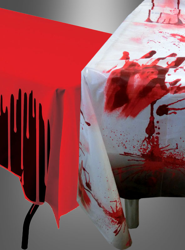 Table cloth blood