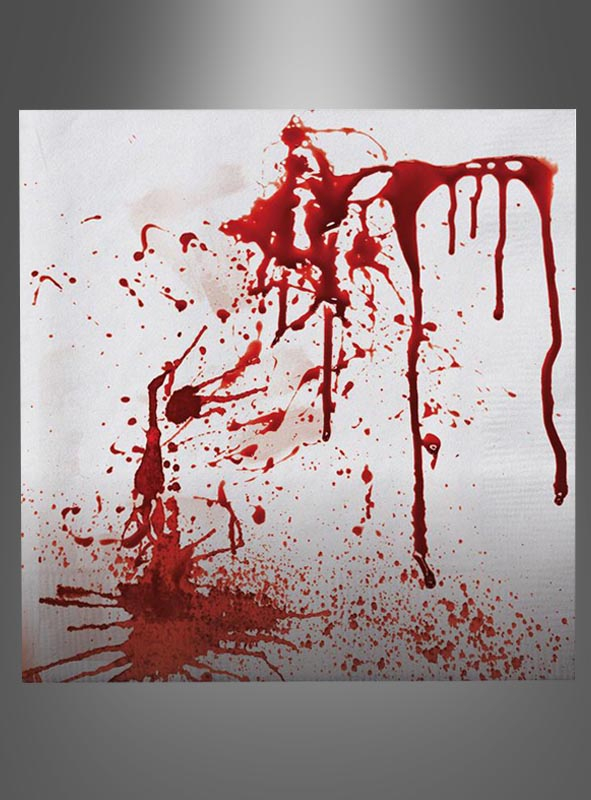Bloody Napkins Halloween 20 pcs.