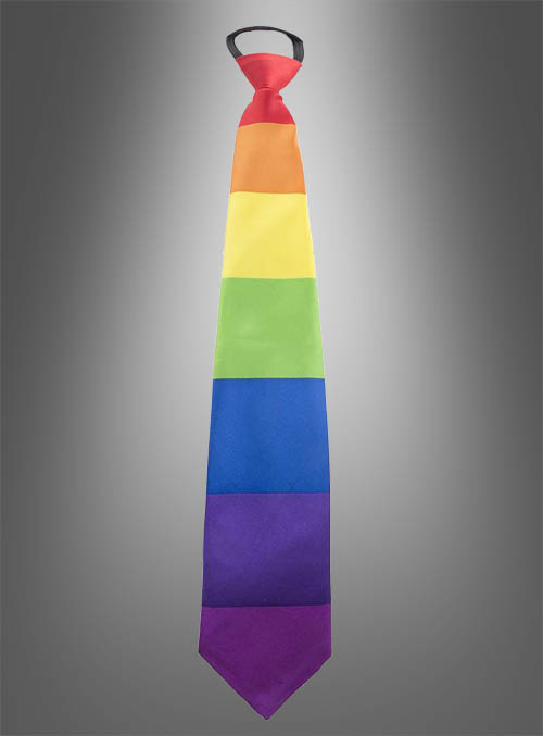 Colorful rainbow tie