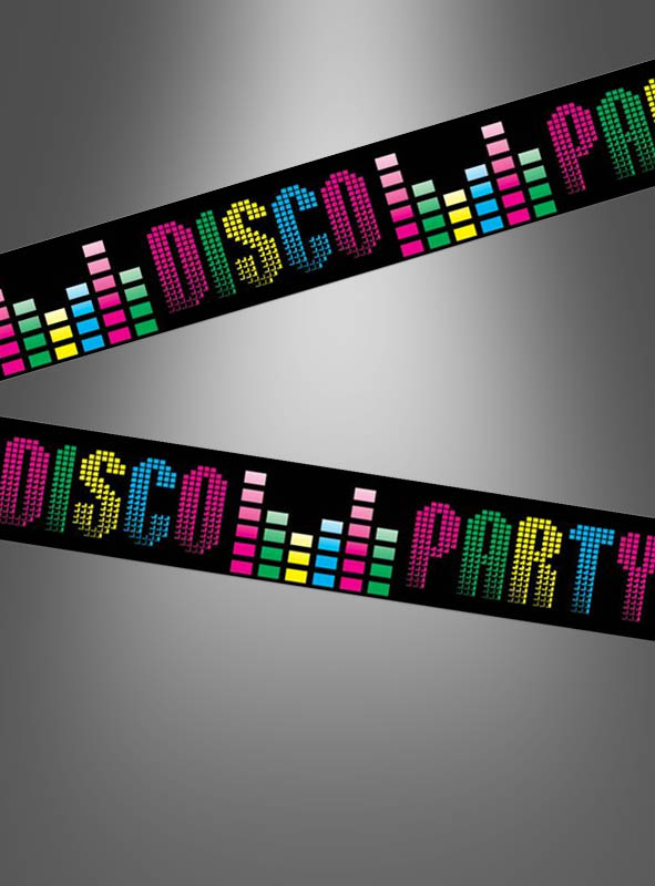 Disco Party Tape Decoration 8x610cm