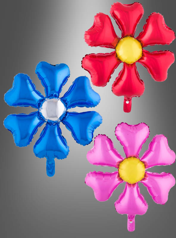 Foil Balloon Flower 55x70cm dif. Colours