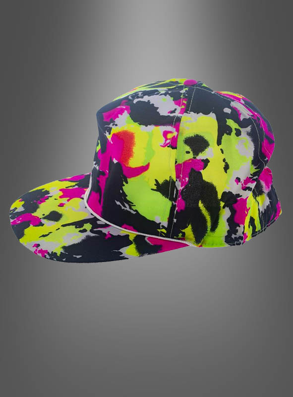 Neonfarbene Mütze Cap verstellbar