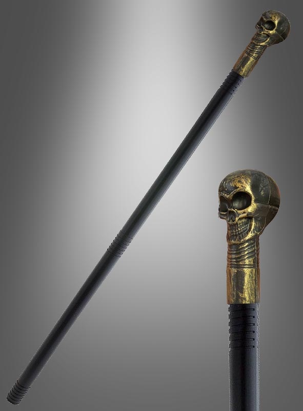 Gehstock Totenschädel 75cm
